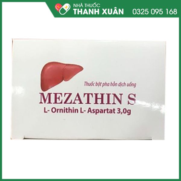 Mezathin S điều trị các chứng bệnh về gan